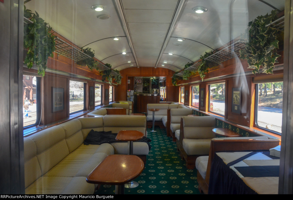 Grand Canyon Railway Parlor Car "Chief" Interior